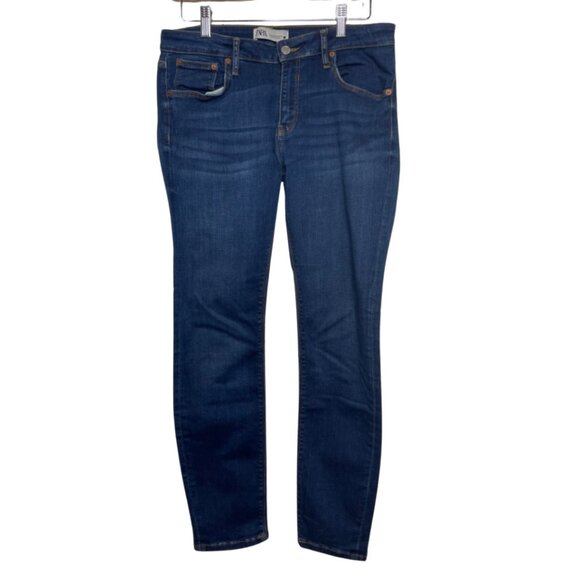 Zara Denim - ZARA | Women's Casual Medium Wash Skinny Fit Stretch Jeans | Size 12